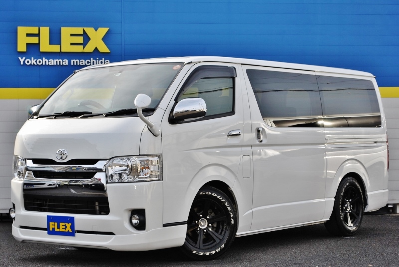 ハイエースバン　S-GL 2ＷＤ　ガソリン！カスタム多数のお得な一台が入荷いたしました！