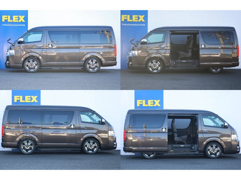 両側パワースライドドアの為乗り降りが楽です♪