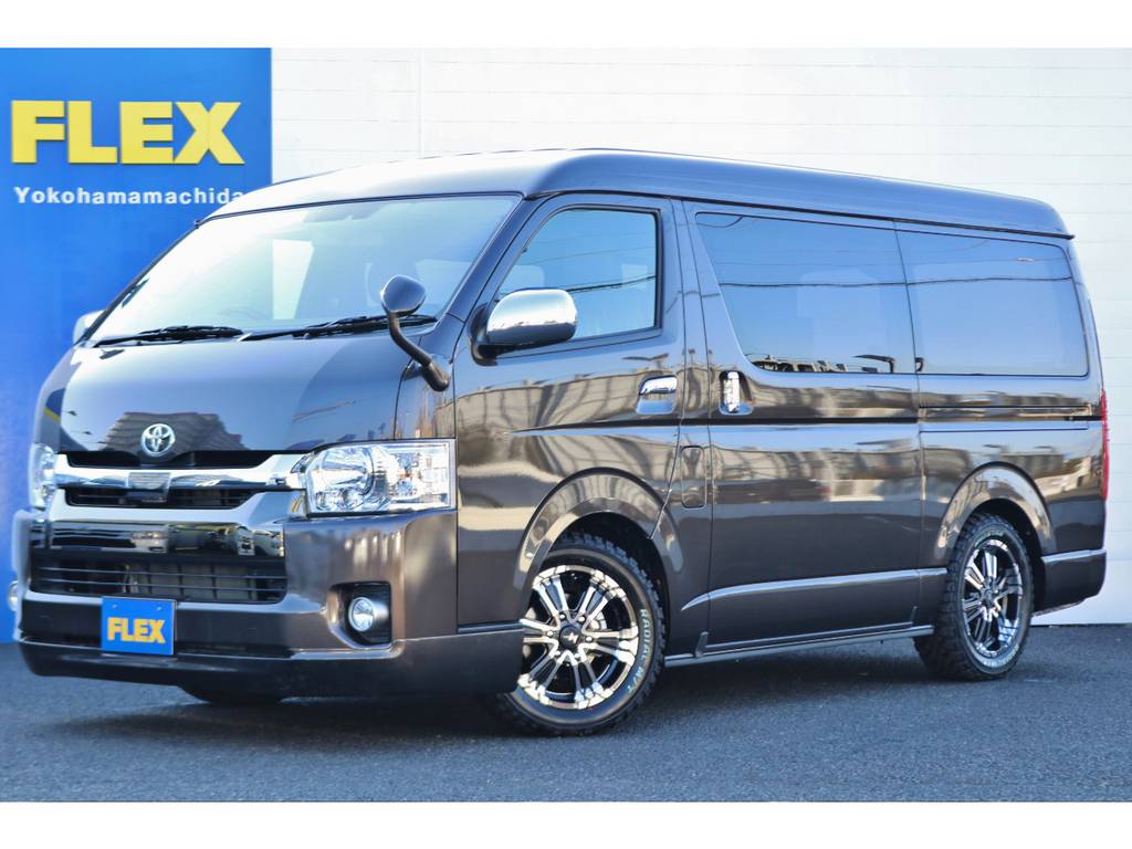 新型TSS付ハイエースワイドバン4WDが入庫いたしました♪