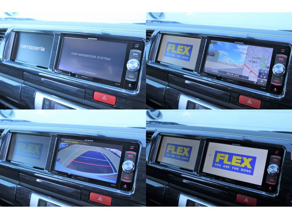 カロッツェリアフルセグＳＤナビ、サブモニター付き！