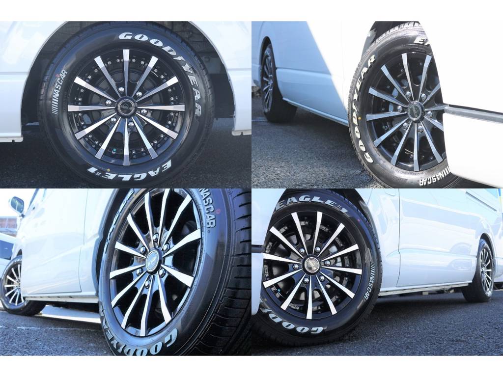 キーン１７インチアルミホイールとGOODYEAR NACARタイヤ！