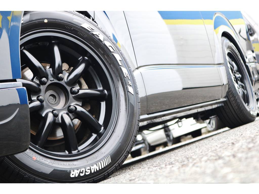 ホワイトレターがおしゃれなGOODYEAR NASCARタイヤ！