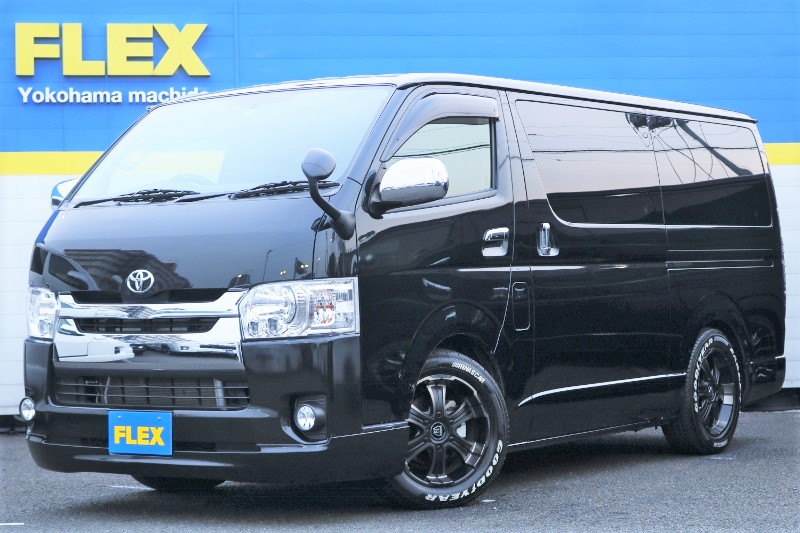 低走行の4型ハイエースが入庫しました♪