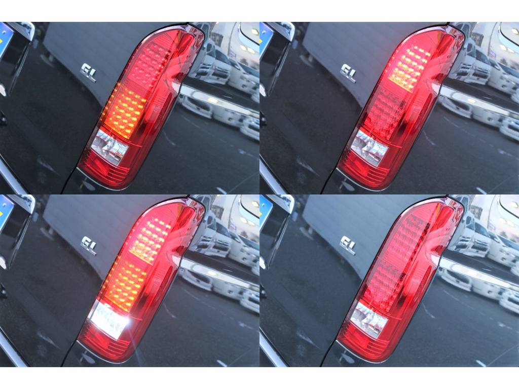 社外LEDテールランプ付いてます♪
