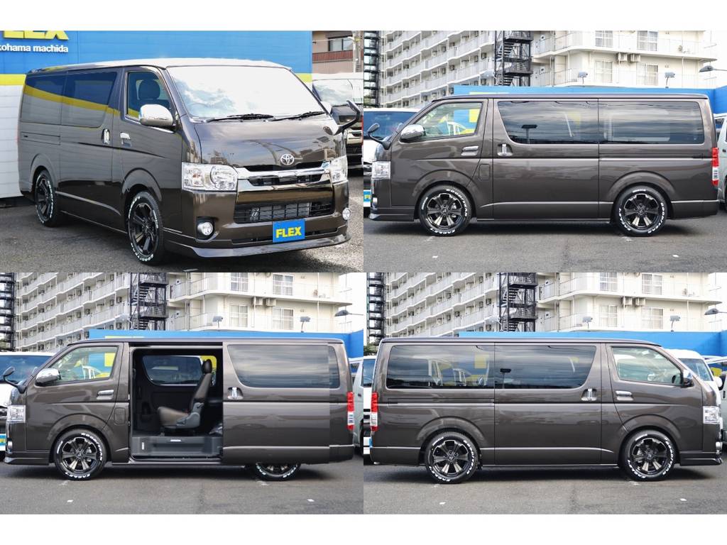 両側パワースライドドアなので乗り降りがしやすいです！