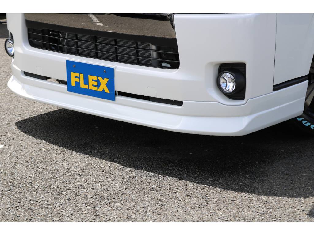 FLEXオリジナルデルフィーノフロントスポイラー♪