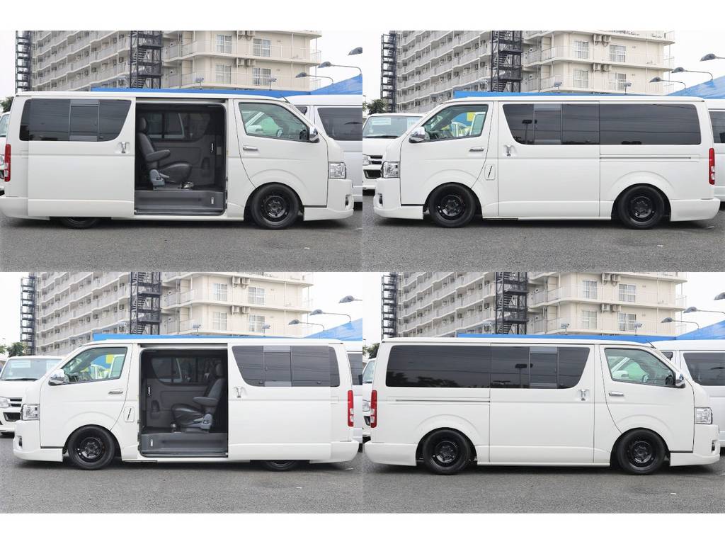 車高が低いので乗り降りしやすい♪