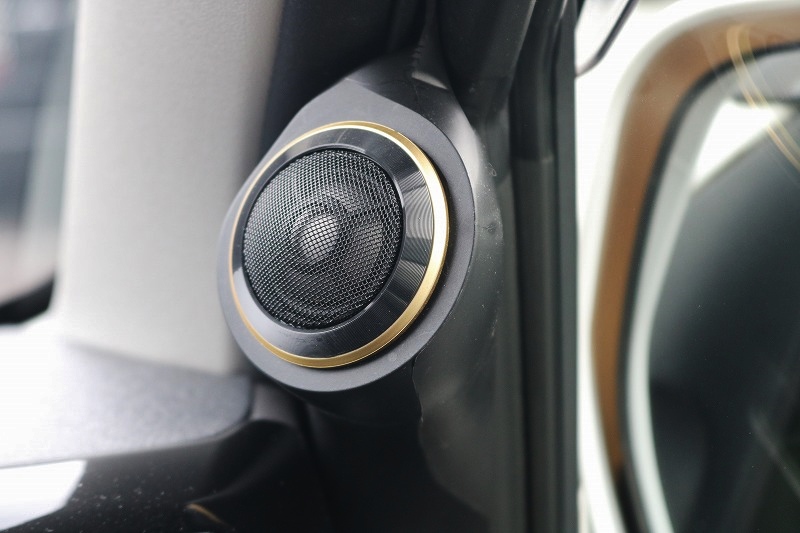 追加ツィーターでワンランク上の音質になります！