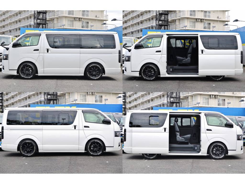 両側スライドドアなので乗り降り＆荷物の積み込み等楽です！