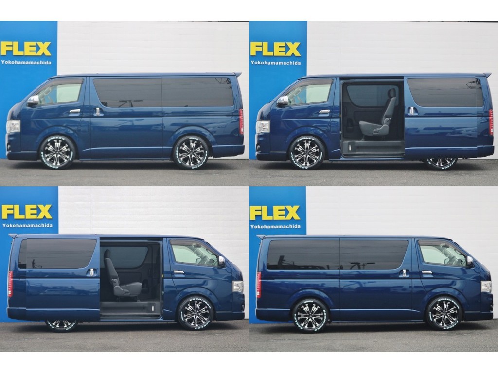 まれにみる入庫のブルー！ＤＴターボでダブルナビベットキット搭載！