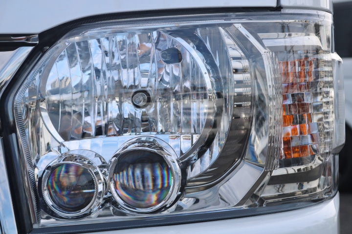 ダークプライムⅡなので、ＬＥＤヘッドライトが標準装備です！
