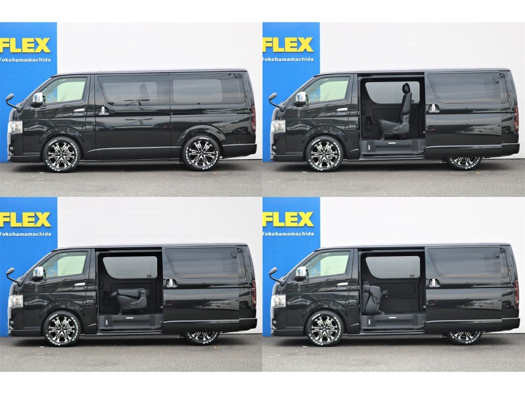 メーカーオプションで、両側パワースライドドアが装備されています！