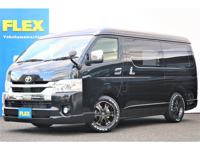 ☆６型　ワゴンGL　２ＷＤ☆　ブラックマイカ♪　内装架装Ver1！　フルフラット可能・サイドテーブル付き！！