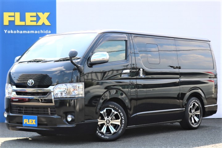 トヨタ ハイエースバン 2 0 スーパーgl ダークプライム ロングボディ 車探しなら中古車 新車の専門店flex フレックス へ