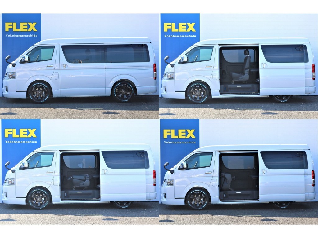 メーカーオプションで、両側パワースライドドアが装備されています！