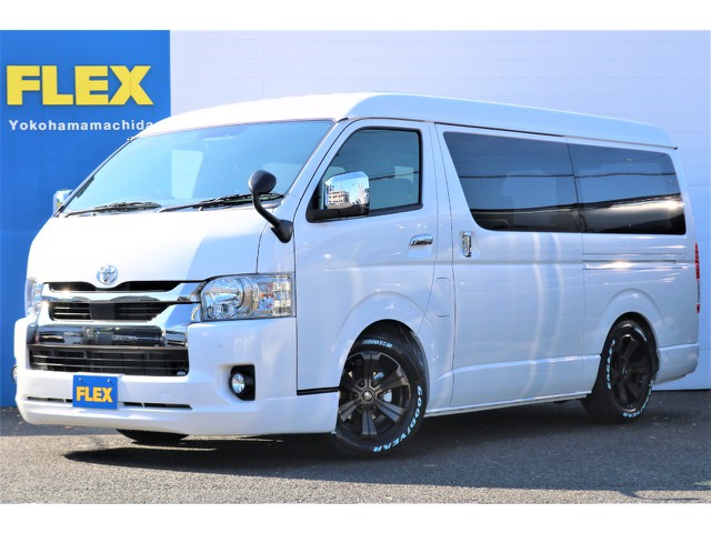 ☆６型　ダークプライムⅡ　ワイドボディ　ディーゼル・２ＷＤ☆　パールホワイト♪　ベッドキット付き！！