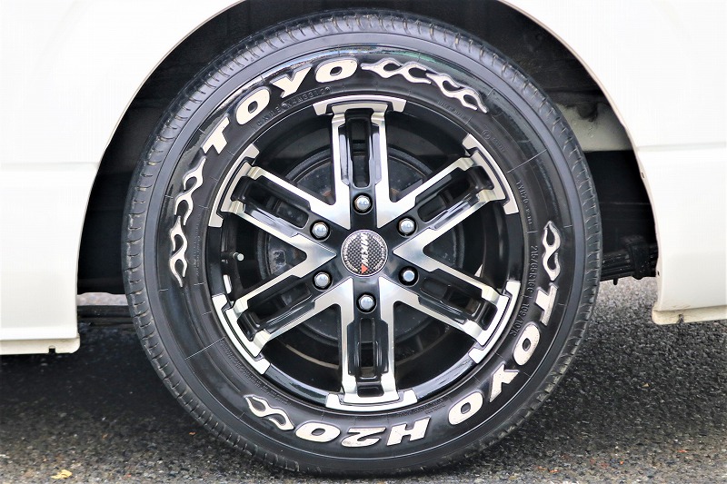 MKWホイールにH20の組み合わせ！