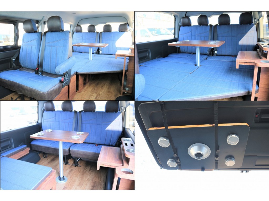 便利な機能が豊富なVer1.5シートアレンジのデニム調仕様です！