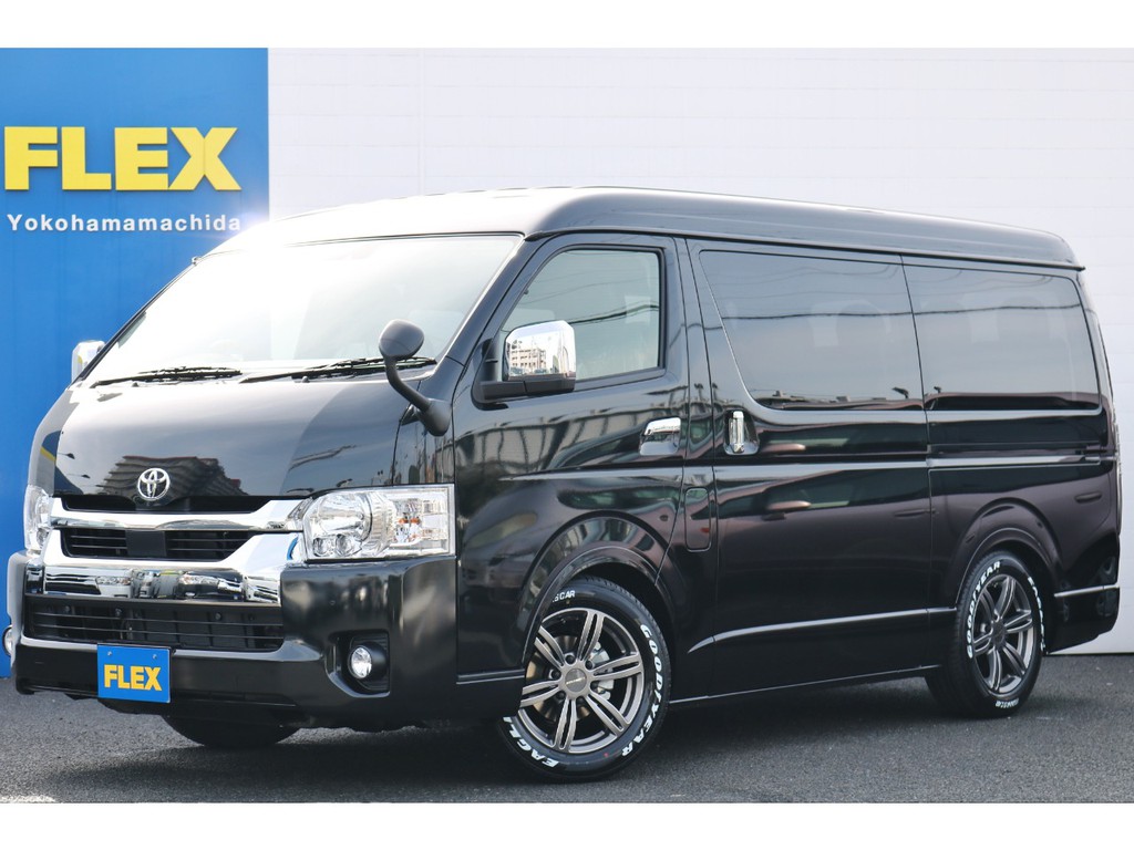 ☆新規未登録・Ver2シートアレンジ☆　6型ハイエースワゴンGLのベッド仕様！ ETC2.0　車中泊　フローリング加工