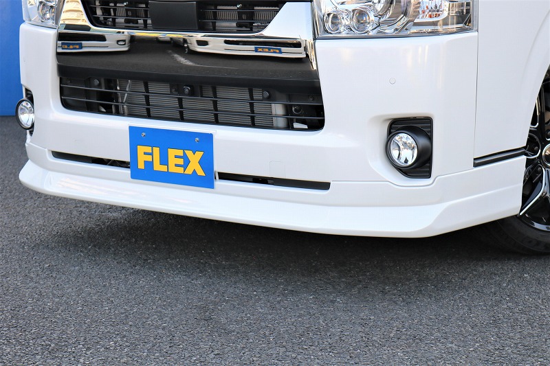 強い素材のデルフィーノラインフロントスポイラー！