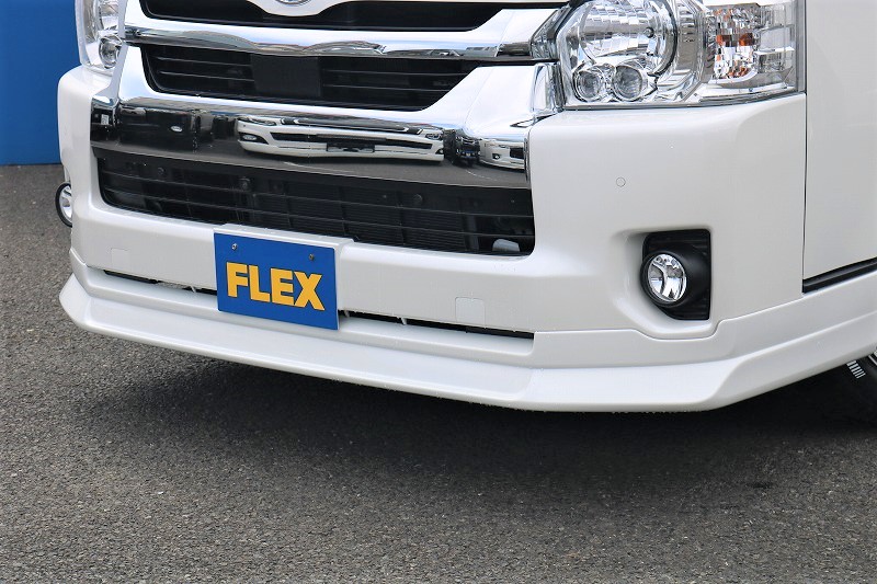 FLEXオリジナルデルフィーノラインフロントスポイラー