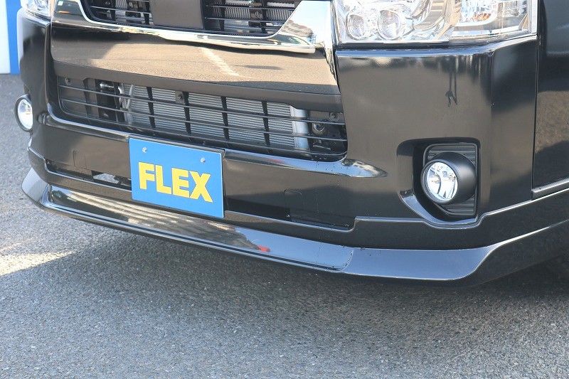 FLEXオリジナルデルフィーノラインフロントスポイラー