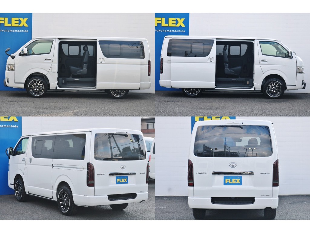 間口の広いスライドドアなので乗り降りも快適です！