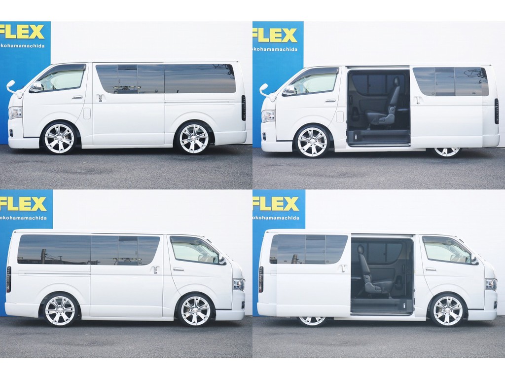 間口の広いスライドドアなので乗り降りもしやすくなっています！