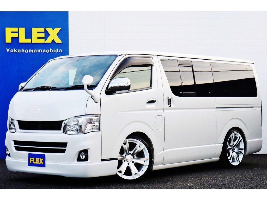 ☆ハイエースバンスーパーGL フルエアロ車両　2WD♪
