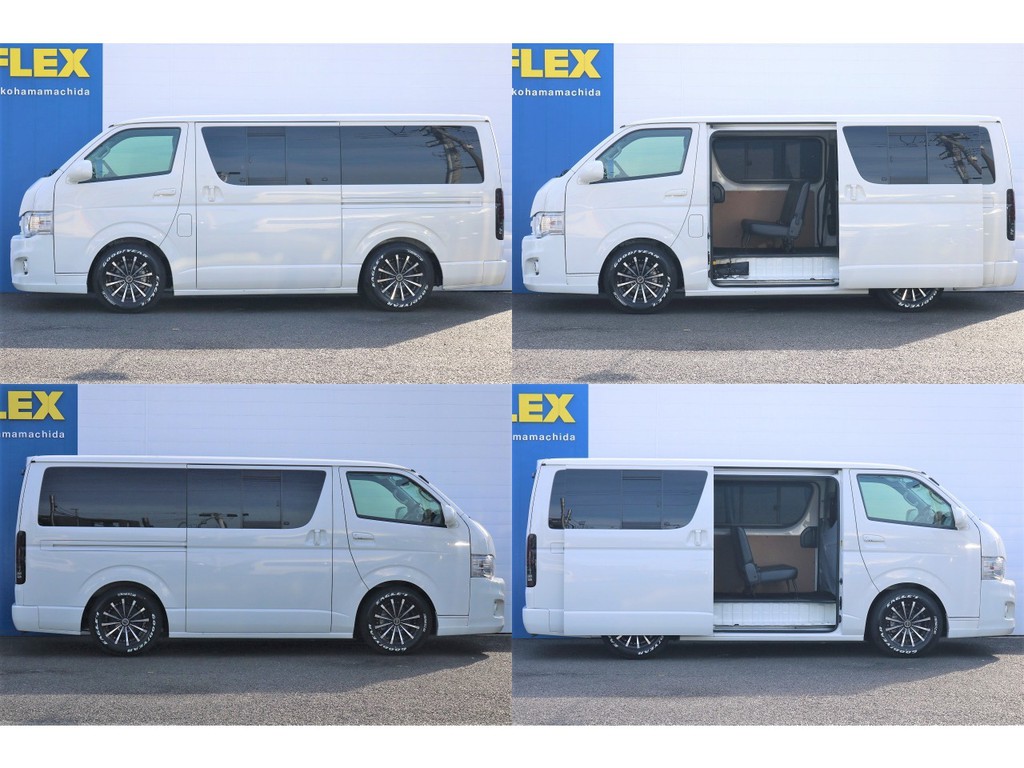間口の広いスライドドア乗り降りも簡単にできます♪