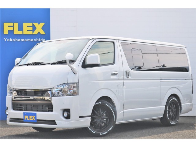 ☆新規未登録ハイエースバンS-GLダークプライムⅡ2WD・ガソリン使いやすいライトカスタムPKG☆