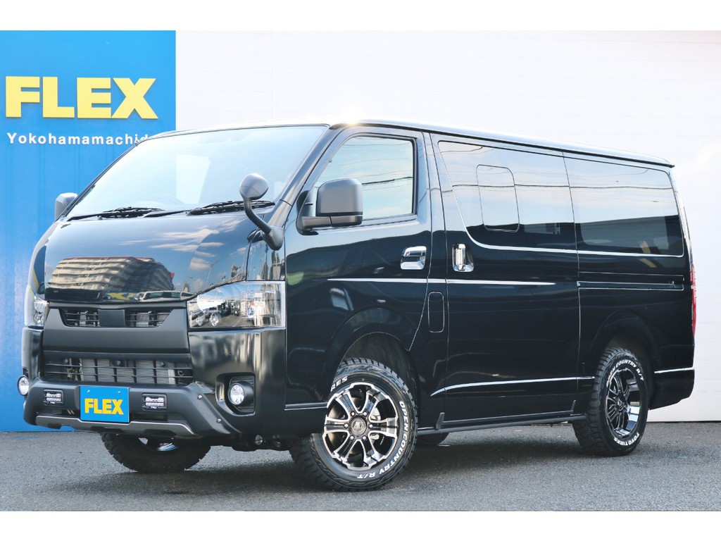 ☆新規未登録・ハイエースバンS-GL　ダークプライムⅡ　４WD・ディーゼル☆