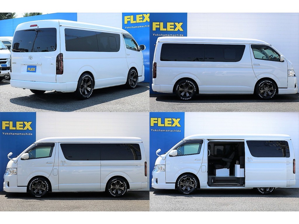 間口の広いスライドドアなので乗り降りも簡単です！
