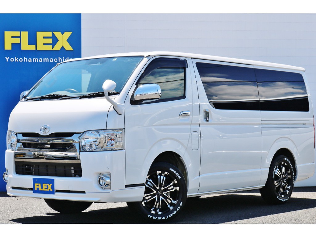 トヨタ ハイエースバン 2 0 スーパーgl ダークプライム ロングボディ 車探しなら中古車 新車の専門店flex フレックス へ