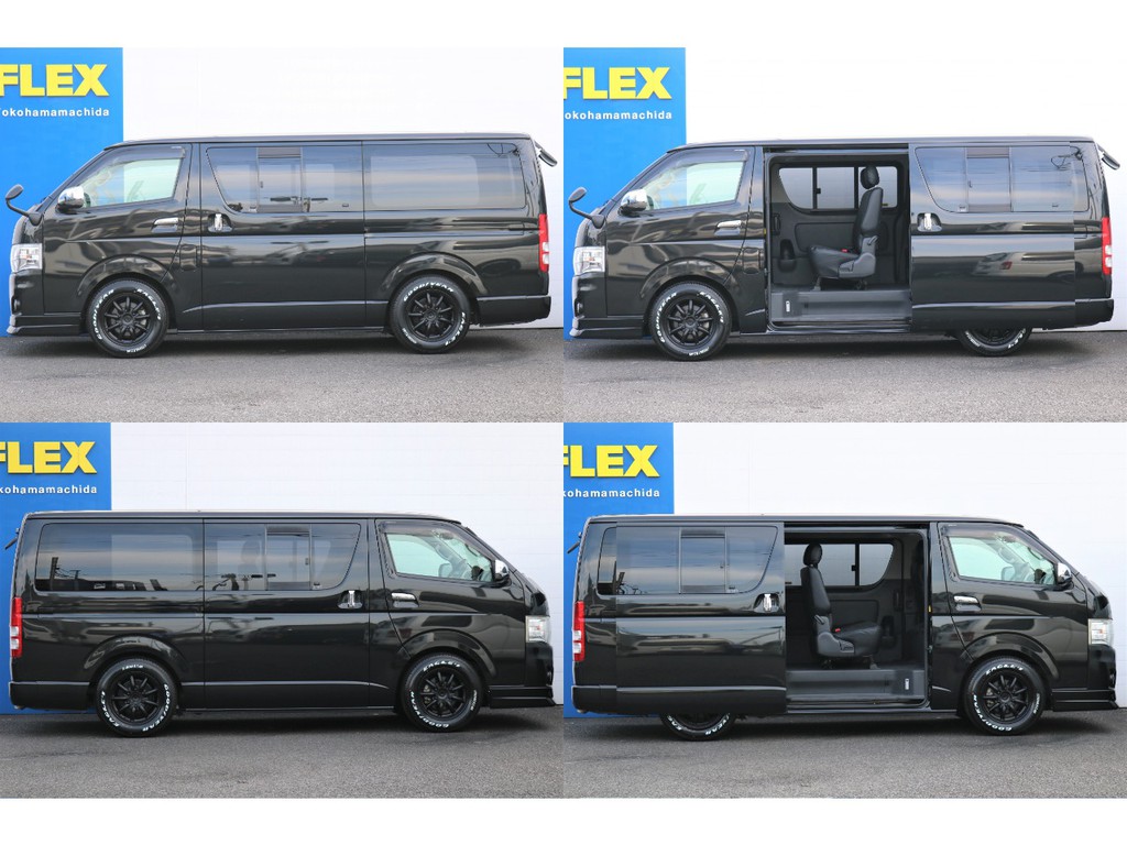 間口の広いスライドドアなので乗り降りも快適です！