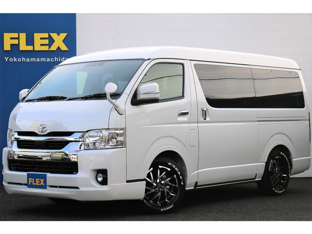 新規未登録・ハイエースワゴンGL　4WD・ガソリン　内装架装Ver.1！
