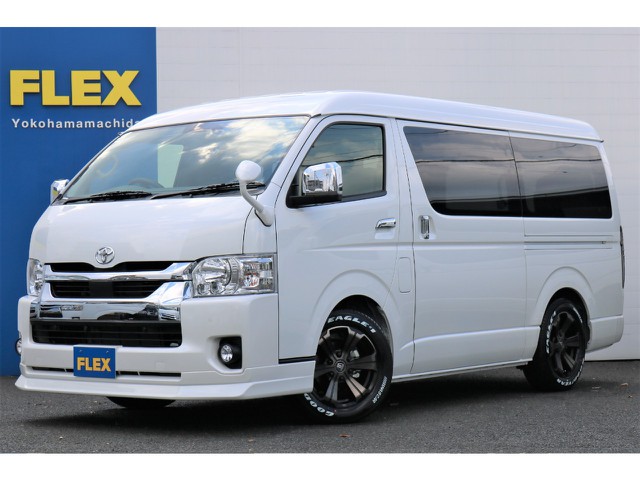 新型ワゴンGL・２WD　フルフラット可能・サイドテーブル付き♪　ガッツミラー同色塗装！　内装架装Ver1