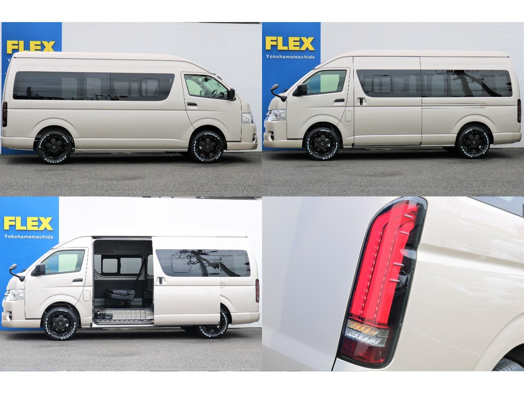 間口の広いスライドドアなので乗り降りも簡単です！