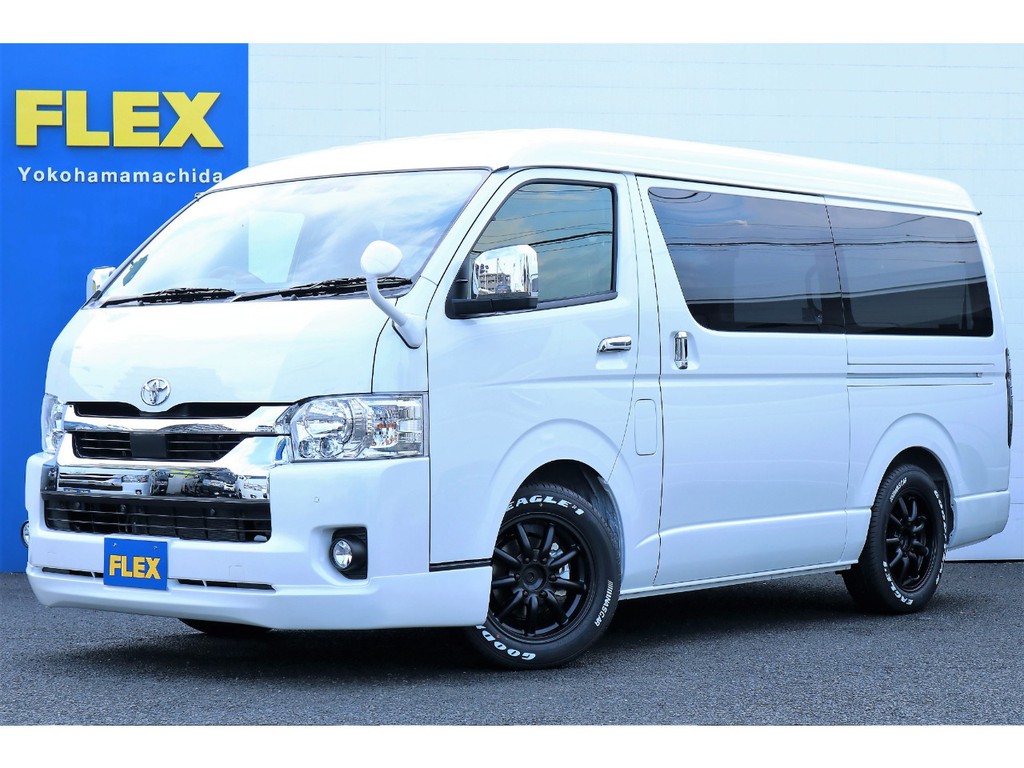 ☆新規未登録・ハイエースワゴンGL　10人乗りで荷物も積めるスタンダードPKG☆