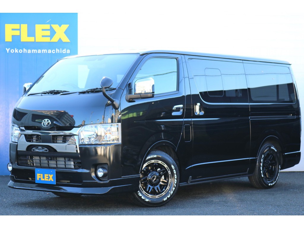 ☆ドックバンPKG☆　４WD　ディーゼル　ブラックマイカ♪　小窓付き！