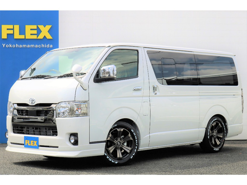 ☆新規未登録・ハイエースバンS-GL　ダークプライムⅡ　2WDディーゼル　ライトカスタムパッケージ☆