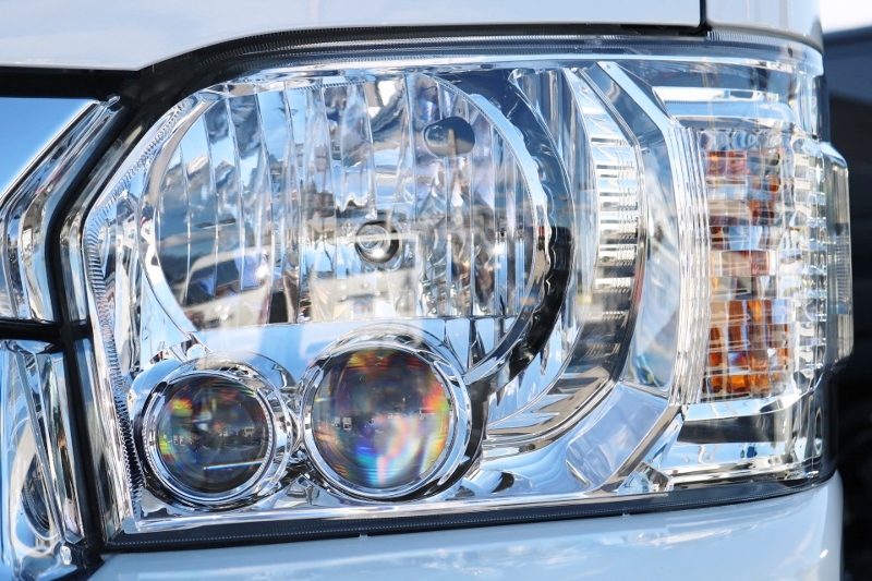 LEDヘッドライト装備です♪