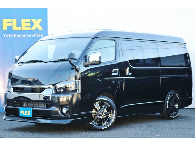 ☆　ダークプライムⅡ　ワイドバン　２WD　ディーゼル　小窓付き　ベッドキット　社外ボンネット装着☆