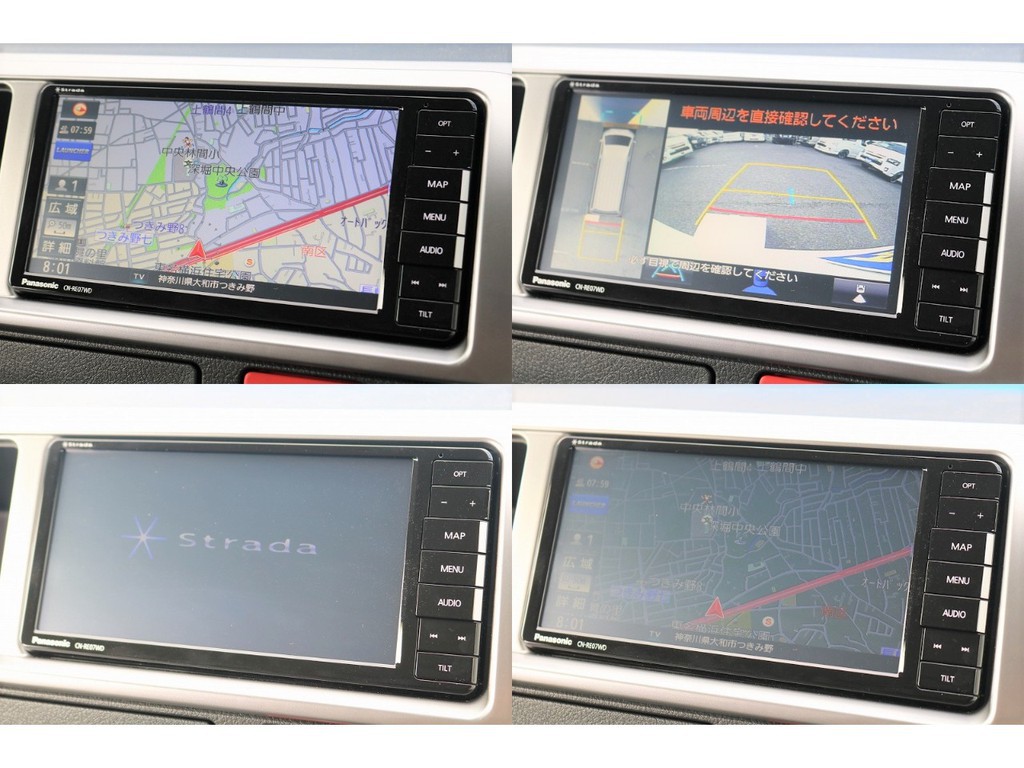 パナソニックストラーダナビ装着済み！