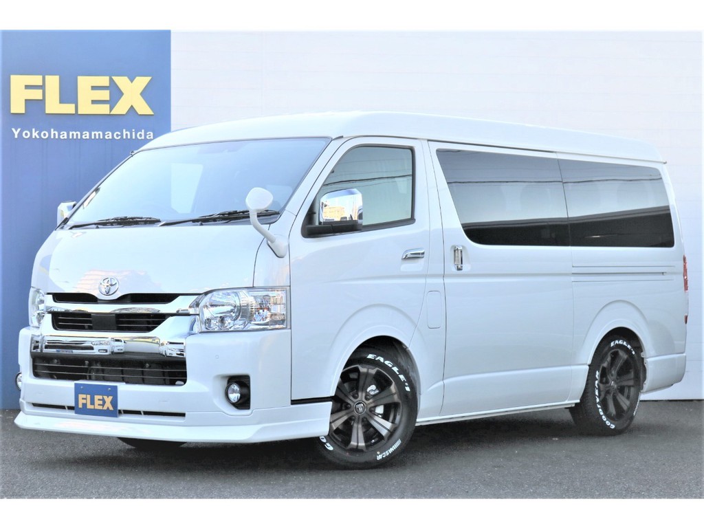 ☆内装架装Ver.1　２WD　ガソリン☆　パールホワイト　フルフラット可能　サイドテーブル♪