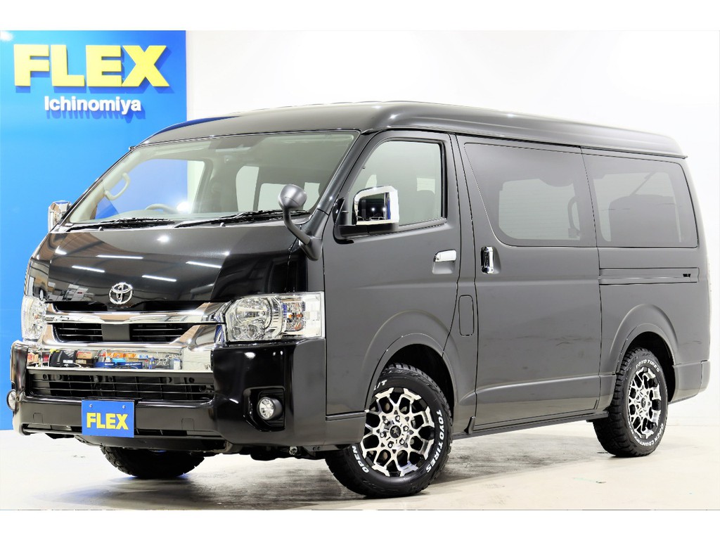 ハイエースワゴンGLをベースに内外装ともに人気のカスタムをさせて頂きました！