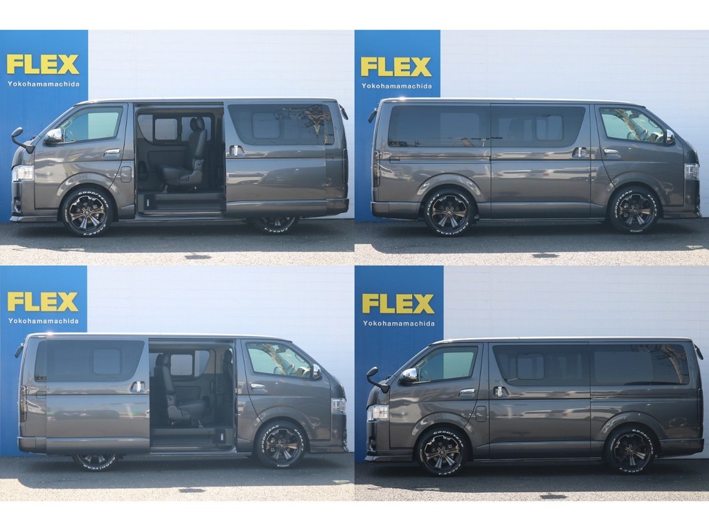 間口の広いスライドドアなので乗り降りも簡単です！