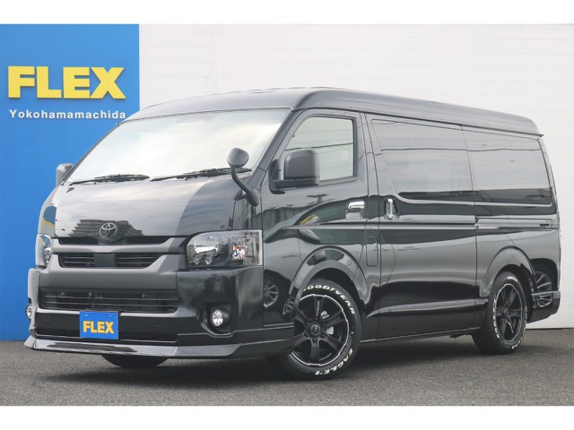 ☆新規未登録ハイエースバン　ダークプライムⅡ2WD・ディーゼル　フローリング施工済み☆