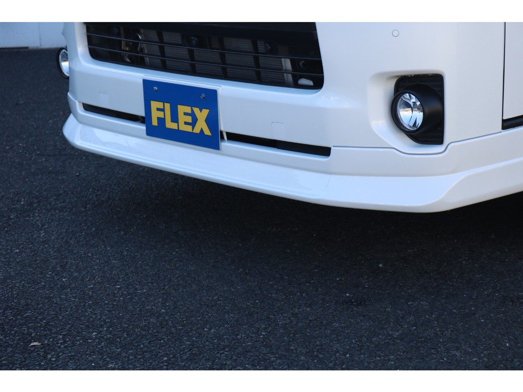 FLEXオリジナル　デルフィーノライン　フロントスポイラー装着済み！