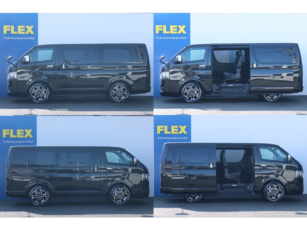 間口の広いスライドドアなので乗り降りも簡単です！